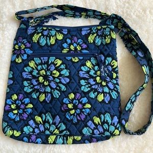 Vera Bradley Indigo Pop Crossbody Purse